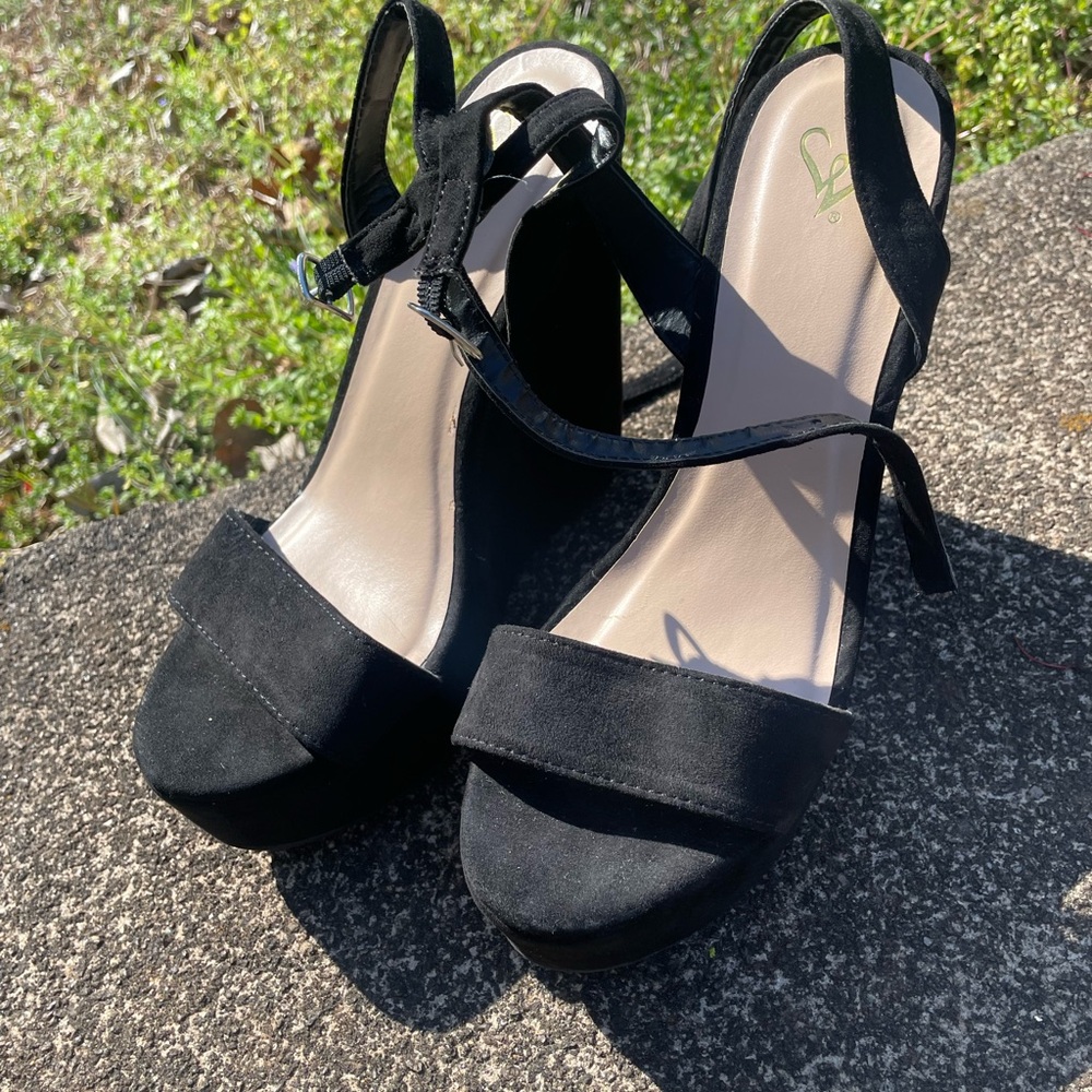 Elegant Black Women's heels